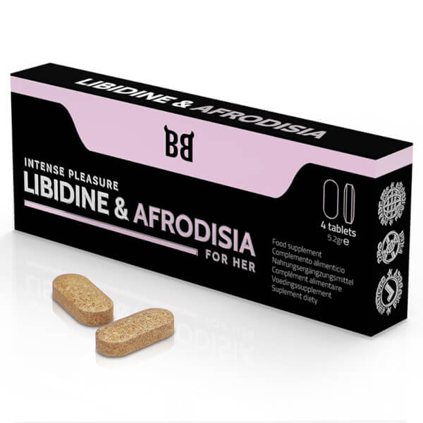 Afrodisiaco naturale per donne LIBIDINE & AFRODISIA (4 compresse)