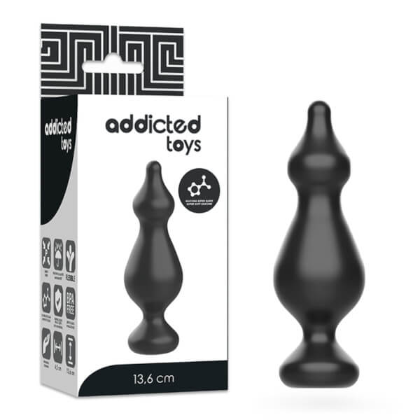 Anal plug in silicone 13,6 cm ADDICTED TOYS