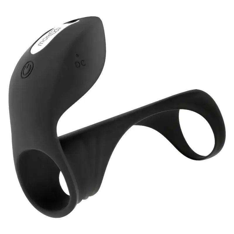 Anello vibrante in silicone per il pene ‘Brandon’ MORESSA