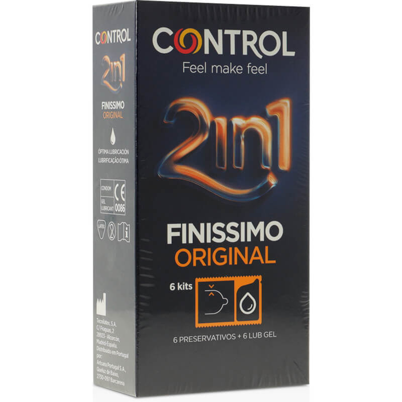 Control 2 in 1 Finissimo Original 6 preservativi