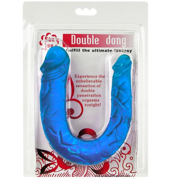 Dildo doppio blu BAILE