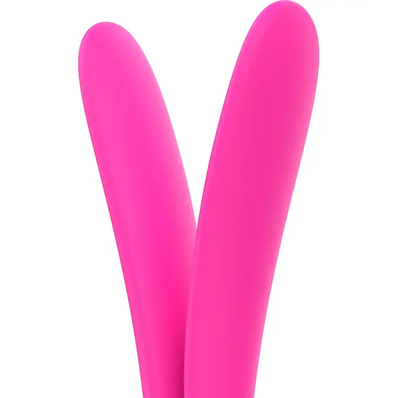 Doppio vibratore in silicone fucsia OHMAMA