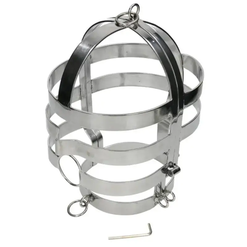 Gabbia per la testa in acciaio inossidabile METAL HARD