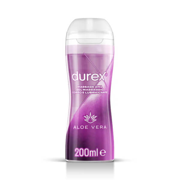 Gel massaggio corpo e lubrificante con Aloe Vera 2 IN 1 DUREX