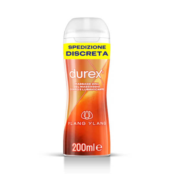 Gel massaggio corpo e lubrificante con Ylang Ylang 2 IN 1 DUREX