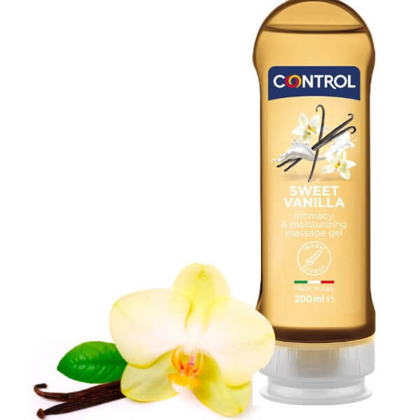 Gel da massaggio alla Vaniglia CONTROL 200 ml