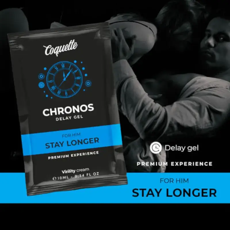 Gel ritardante monodose da uomo CHRONOS DELAY GEL 10 ml