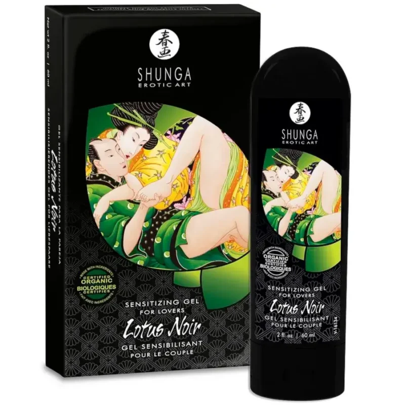 Gel sensibilizzante per la coppia ‘Lotus Noir’ 60 ml SHUNGA