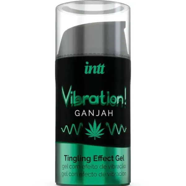 Gel vibrante e stimolante alla Cannabis VIBRATION GANJAH INTT 15 ml