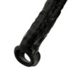 Guaina nera estensore per pene 20 cm ADDICTED TOYS