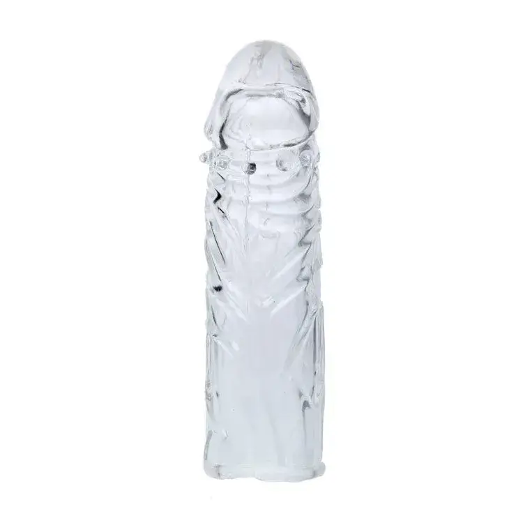 Guaina per pene in silicone trasparente 13 cm BAILE