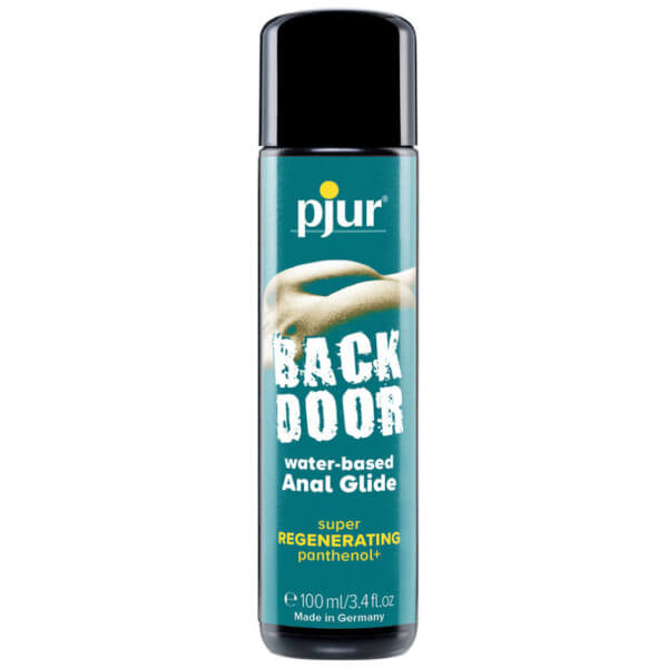 Lubrificante anale rigenerante a base d’acqua con pantenolo BACK DOOR PJUR 100 ml