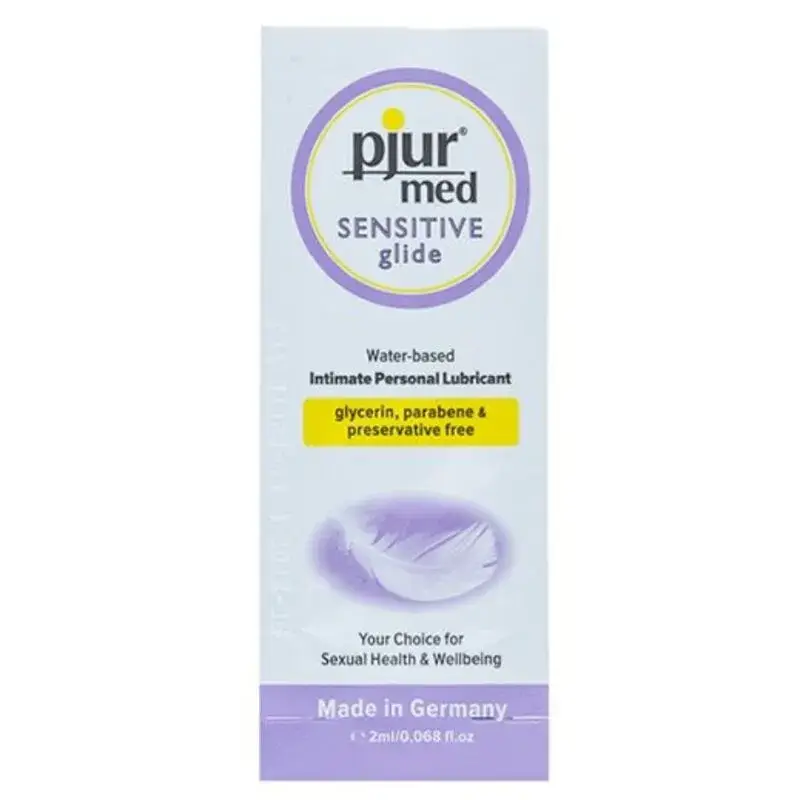 Lubrificante monodose a base acqua MED SENSITIVE da 2 ml PJUR
