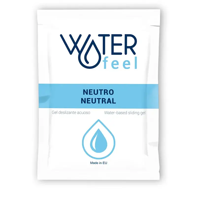 Lubrificante monodose a base acqua NEUTRO da 6 ml WATERFEEL