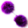 Manette con folto pelo viola MARABOU SECRETPLAY