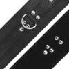 Manette nere in ecopelle DARKNESS
