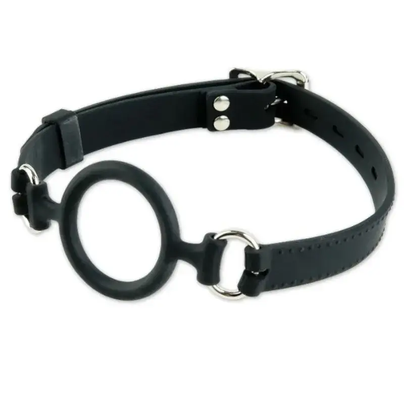 O-Ring Gag in silicone nero Ø 3,8 cm ‘FETISH Fantasy Extreme’ Pipedream