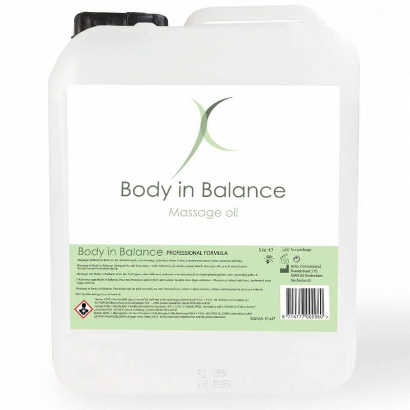 Olio per massaggio professionale tanica 5 Litri – Body in Balance