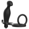Plug anale vibrante con anello in silicone ADDICTED TOYS