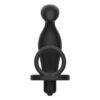 Plug anale vibrante con anello in silicone ADDICTED TOYS