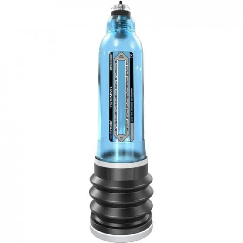 Pompa per pene BATHMATE HYDROMAX 7 – Colore blu (Lunghezza pene eretto da 13 a 17 cm)