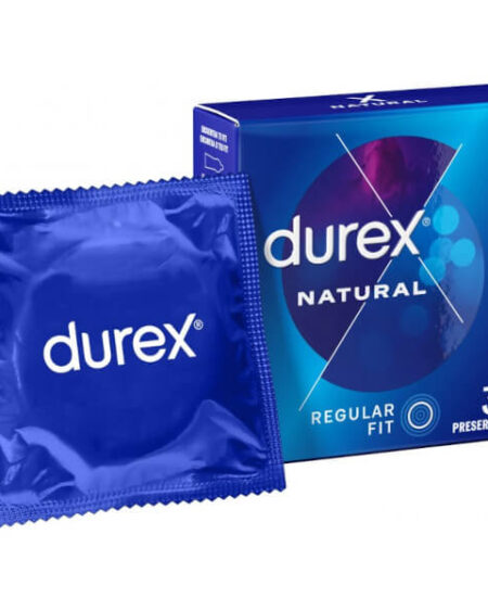 Preservativi Durex NATURAL 3 profilattici
