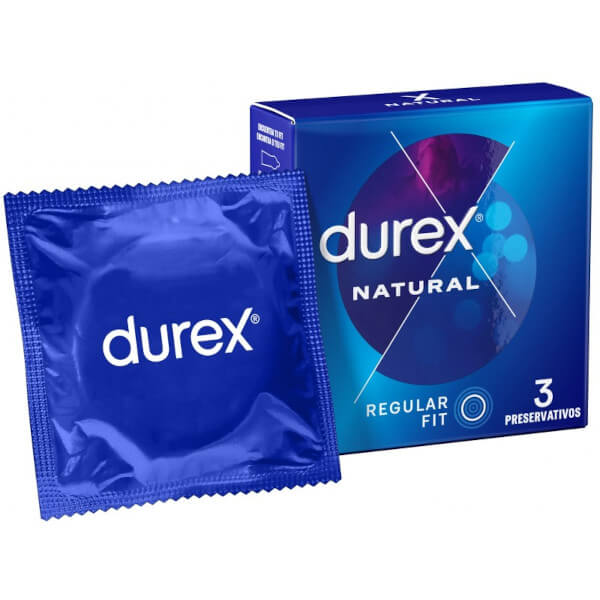 Preservativi Durex NATURAL 3 profilattici