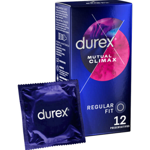 Preservativi ritardanti e stimolanti MUTUAL CLIMAX DUREX 12 profilattici