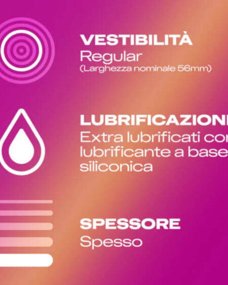 Preservativi stimolanti e spessi Pleasure Max DUREX 3 profilattici