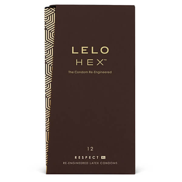 Preservativi XL LELO HEX RESPECT 12 profilattici