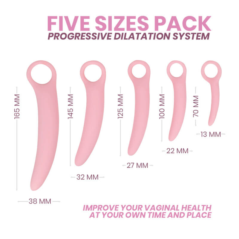 Set di 5 dilatatori vaginali INTIMICHIC