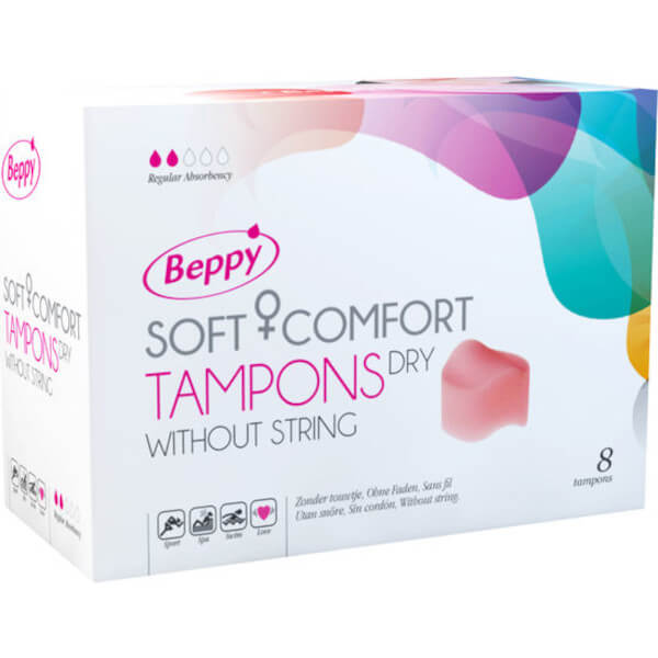 Soft Tampons asciutti BEPPY 8 tamponi