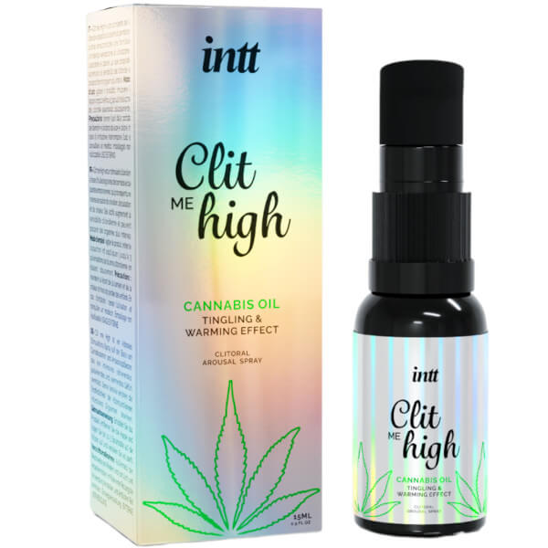 Spray per clitoride alla cannabis con effetto vibrazione e calore 15 ml