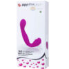 Strapless dildo in silicone con 30 diverse vibrazioni PRETTY LOVE
