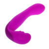 Strapless dildo in silicone con 30 diverse vibrazioni PRETTY LOVE