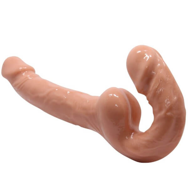 Strapless dildo in TPR color carne BAILE