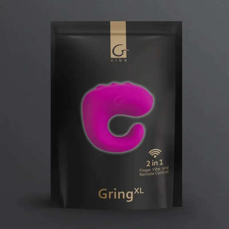 Vibratore da dito e controler per sex toys ‘GringXL’ G-VIBE