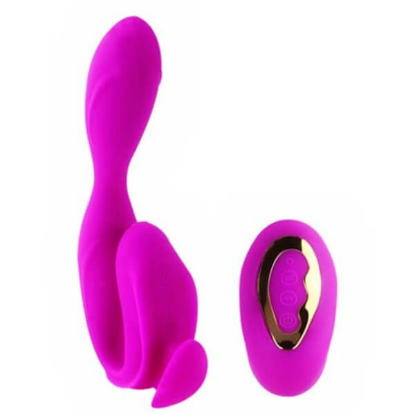 Vibratore femminile Hi-Tech con telecomando COLBERT PRETTY LOVE