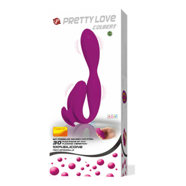 Vibratore femminile Hi-Tech con telecomando COLBERT PRETTY LOVE