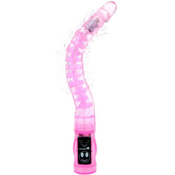 Vibratore femminile rosa in silicone multifunzione THORN DRAGON