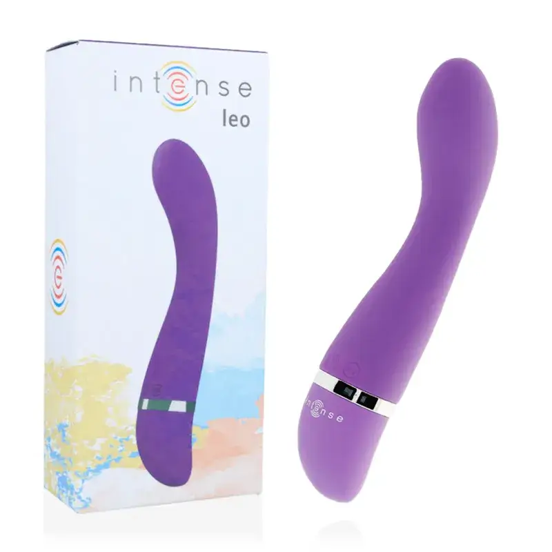 Vibratore per il punto G in silicone lilla ‘LEO’ INTENSE