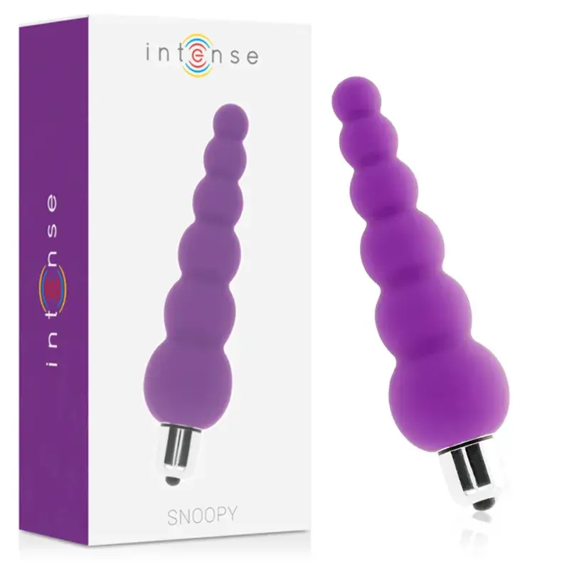 Vibratore in silicone lilla a 7 velocità 'SNOOPY' INTENSE