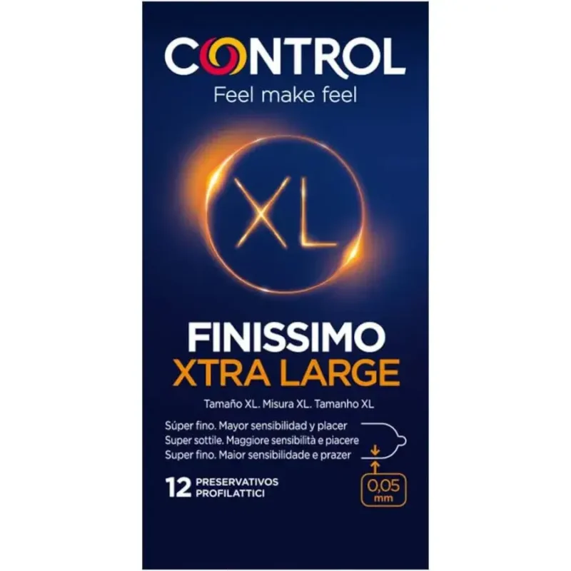 Control Finissimo Extra Large 12 preservativi XL