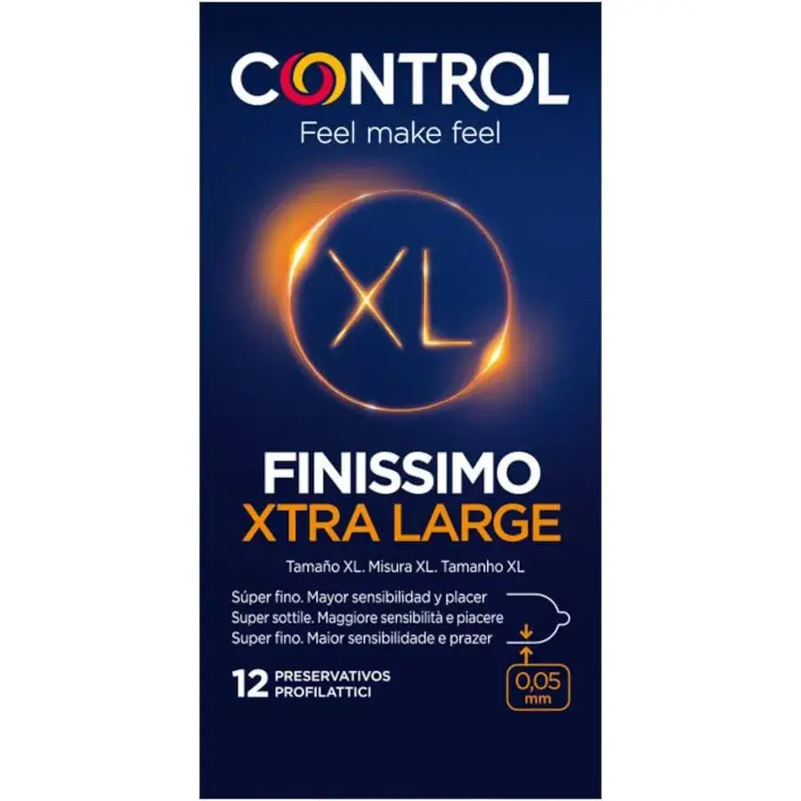 Control Finissimo Extra Large 12 preservativi XL