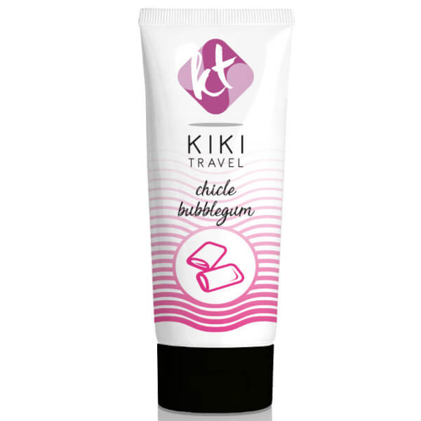 Gel lubrificante a base d’acqua al gusto di gomma da masticare alla fragola KIKI TRAVEL 50 ml