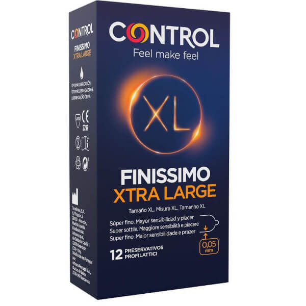 Control Finissimo Extra Large 12 preservativi XL