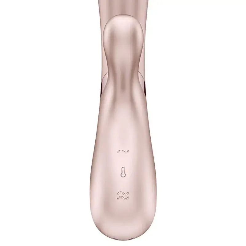 Vibratore rabbit riscaldato rosa con APP – SATISFYER ‘Hot Lover’