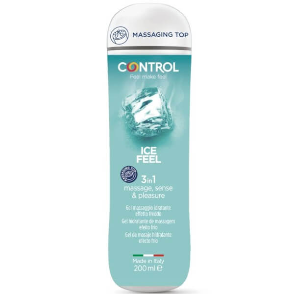 Gel massaggio idratante effetto freddo ICE FEEL CONTROL