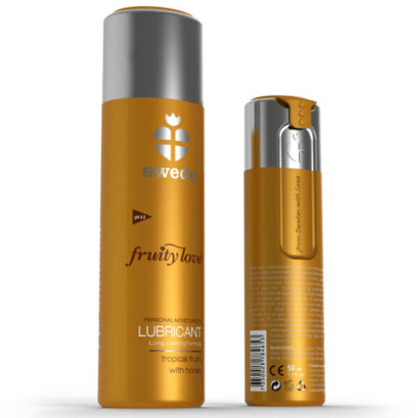 Lubrificante intimo aromatizzato frutta tropicale e miele pH 4.5 SWEDE 50 ml