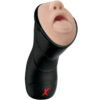 Masturbatore vibrante con bocca e gola profonda PDX ELITE